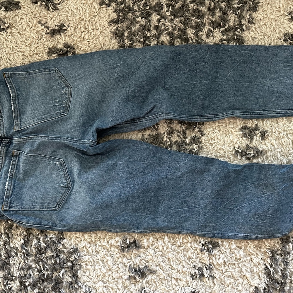 Abercrombie 90s straight ultra high rise